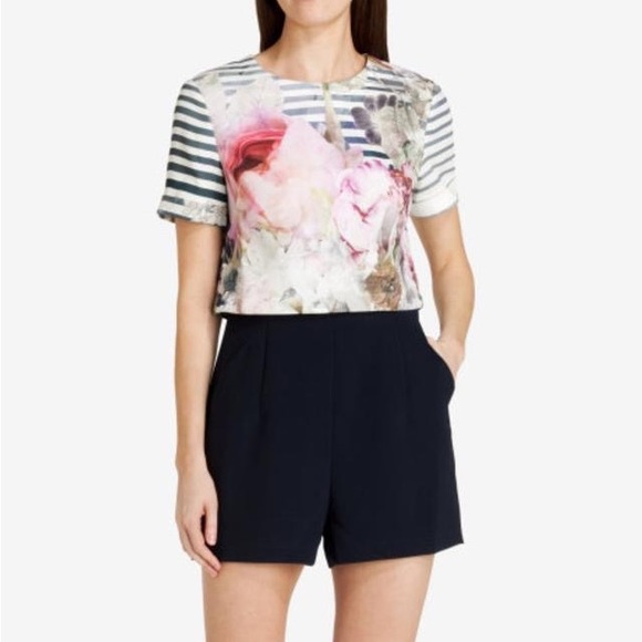 TED BAKER | Intia Peony Playsuit - Picture 7 of 12